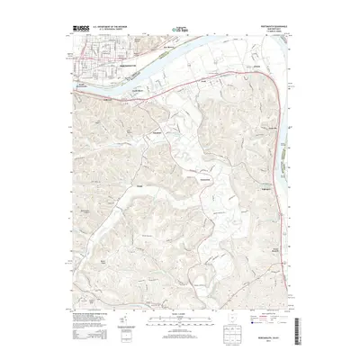 2013 Map of Portsmouth, 2013 Print