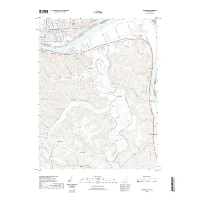 2019 Map of Portsmouth, 2019 Print