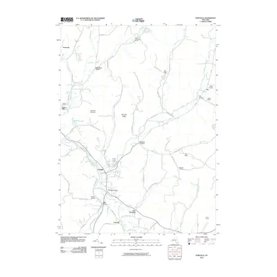 2010 Map of Portville, 2010 Print