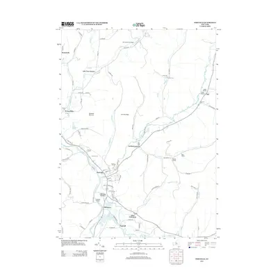 2013 Map of Portville, 2013 Print