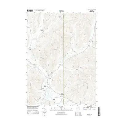 2016 Map of Portville, 2016 Print