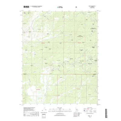 2018 Map of Posey, 2018 Print