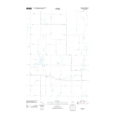 2013 Map of Poskin, 2013 Print
