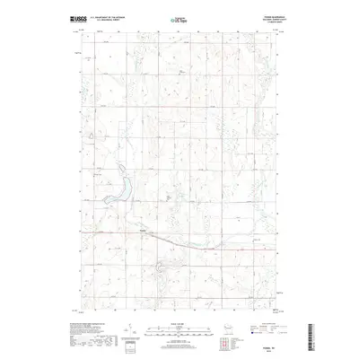 2018 Map of Poskin, 2018 Print
