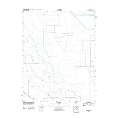 2012 Map of Poso Farm, 2012 Print