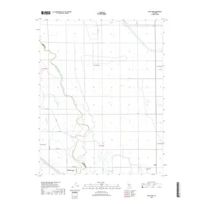 2018 Map of Poso Farm, 2018 Print
