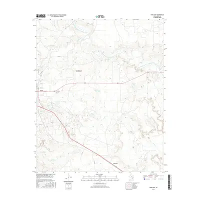2016 Map of Post East, 2016 Print