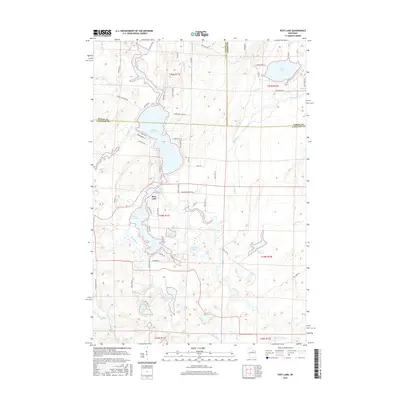 2015 Map of Post Lake, 2015 Print