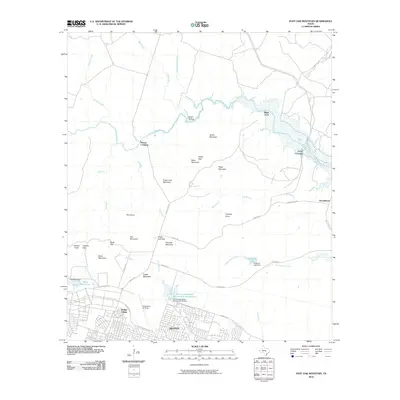 2010 Map of Post Oak Mountain, 2010 Print