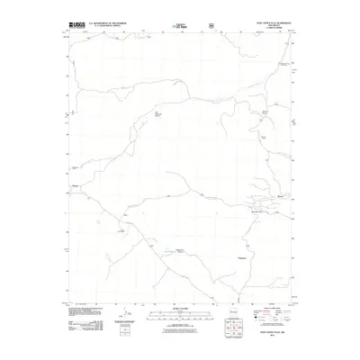 2011 Map of Post Office Flat, 2011 Print