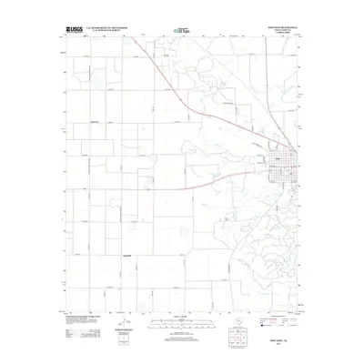 2012 Map of Post West, 2012 Print