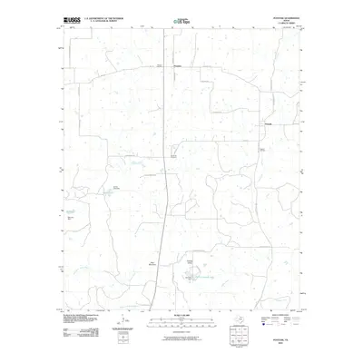 2010 Map of Postoak, 2010 Print