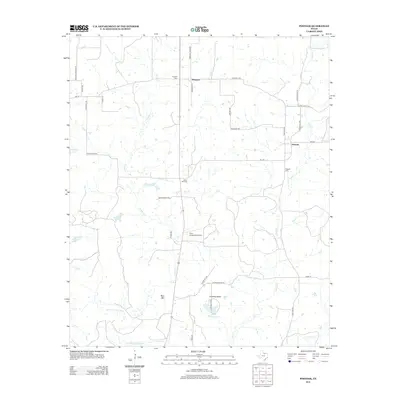 2012 Map of Postoak, 2012 Print