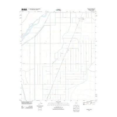 2011 Map of Poston, 2011 Print