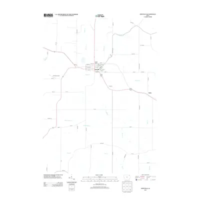 2013 Map of Postville, 2013 Print