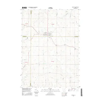 2015 Map of Postville, 2015 Print