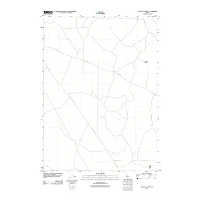 2011 Map of Pot Hole Butte, 2011 Print