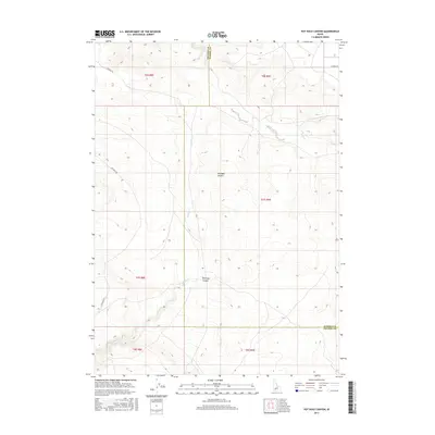 2017 Map of Pot Hole Canyon, 2017 Print