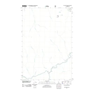 2011 Map of Pot Mountain, 2011 Print