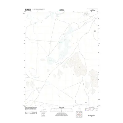 2010 Map of Pot Mountain, 2010 Print
