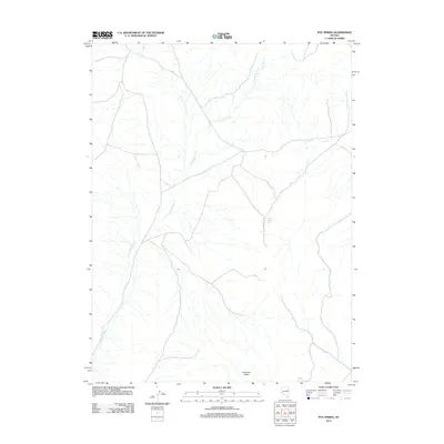 2012 Map of Pot Spring, 2012 Print