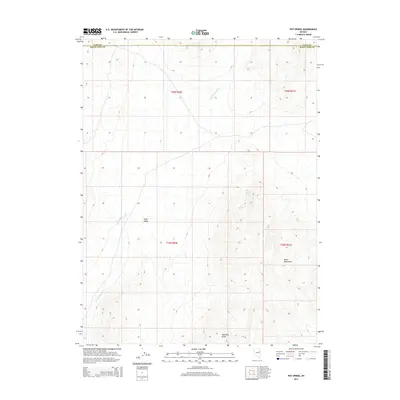 2014 Map of Pot Spring, 2014 Print
