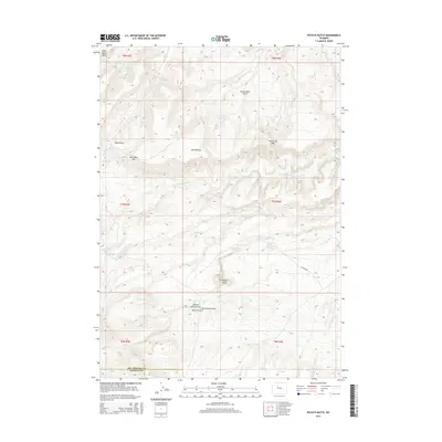 2015 Map of Potato Butte, 2015 Print
