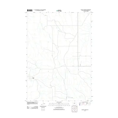 2012 Map of Potato Creek, 2012 Print