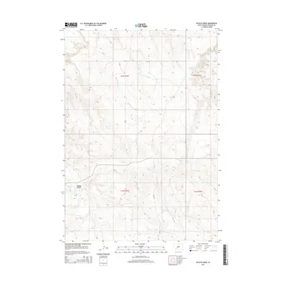 2015 Map of Potato Creek, 2015 Print