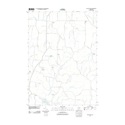2010 Map of Potato Hill, 2010 Print