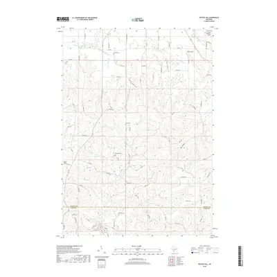 2018 Map of Potato Hill, 2018 Print