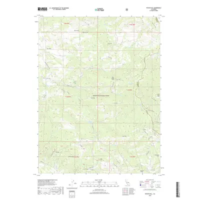 2018 Map of Potato Hill, 2018 Print