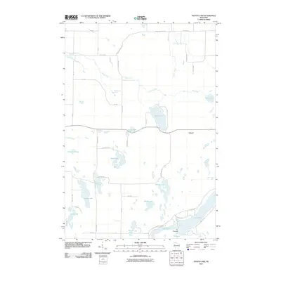 2010 Map of Potato Lake, 2010 Print