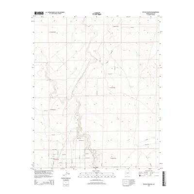 2014 Map of Potato Wash NE, 2014 Print