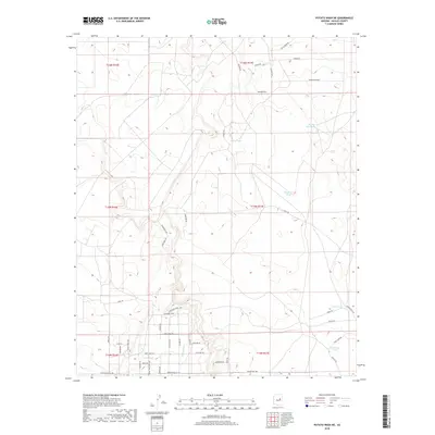 2018 Map of Potato Wash NE, 2018 Print