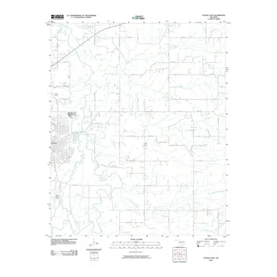 2010 Map of Poteau East, 2010 Print