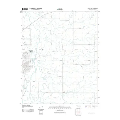2012 Map of Poteau East, 2012 Print