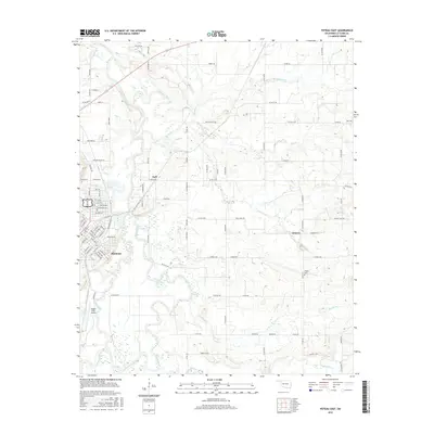 2016 Map of Poteau East, 2016 Print