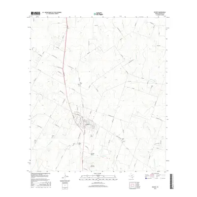 2016 Map of Poteet, 2016 Print