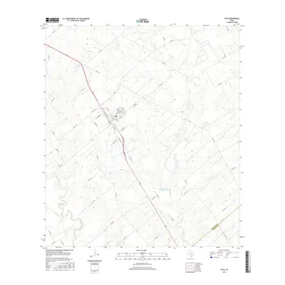 2016 Map of Poth, 2016 Print