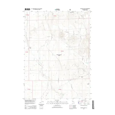 2015 Map of Pothole Valley, 2015 Print