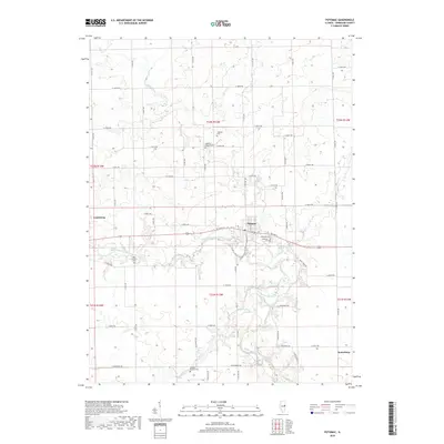 2018 Map of Potomac, 2018 Print