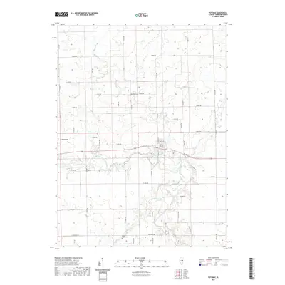 2021 Map of Potomac, 2021 Print