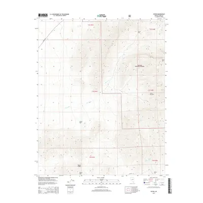 2014 Map of Potosi, 2014 Print