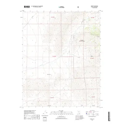 2018 Map of Potosi, 2018 Print