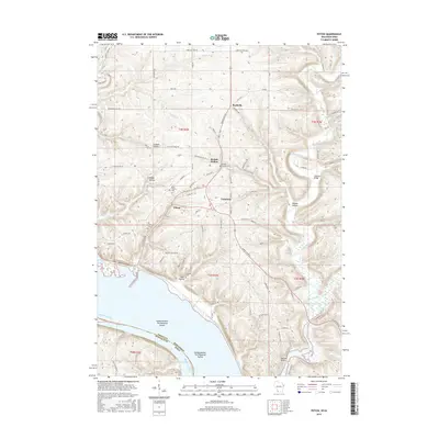 2016 Map of Potosi, 2016 Print