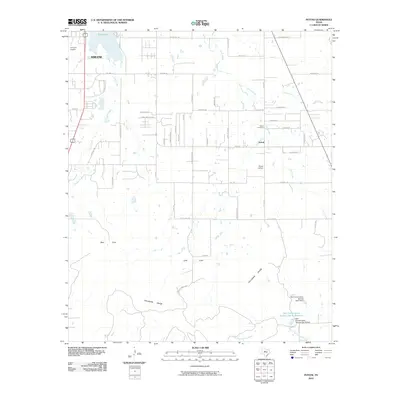 2010 Map of Potosi, 2010 Print