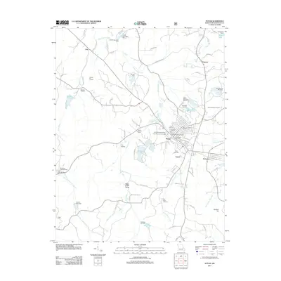 2011 Map of Potosi, 2011 Print