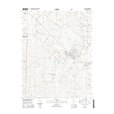 2015 Map of Potosi, 2015 Print