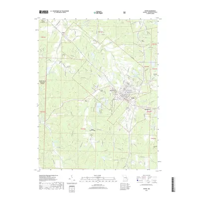 2017 Map of Potosi, 2017 Print